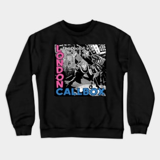 The Doctor's "London Callbox" Crewneck Sweatshirt